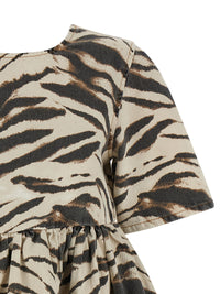 Thumbnail for Ganni Zebra Denim Dress