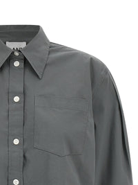Thumbnail for Ganni Cropped Shirt With Lace