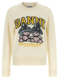 Thumbnail for Ganni Sweater With Intarsia