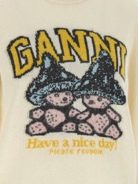 Thumbnail for Ganni Sweater With Intarsia