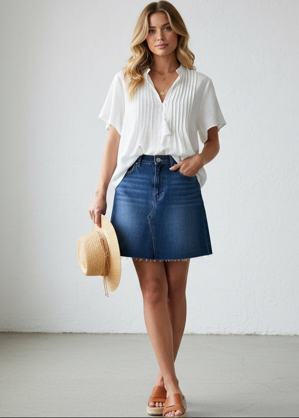 Tiffany Top - White