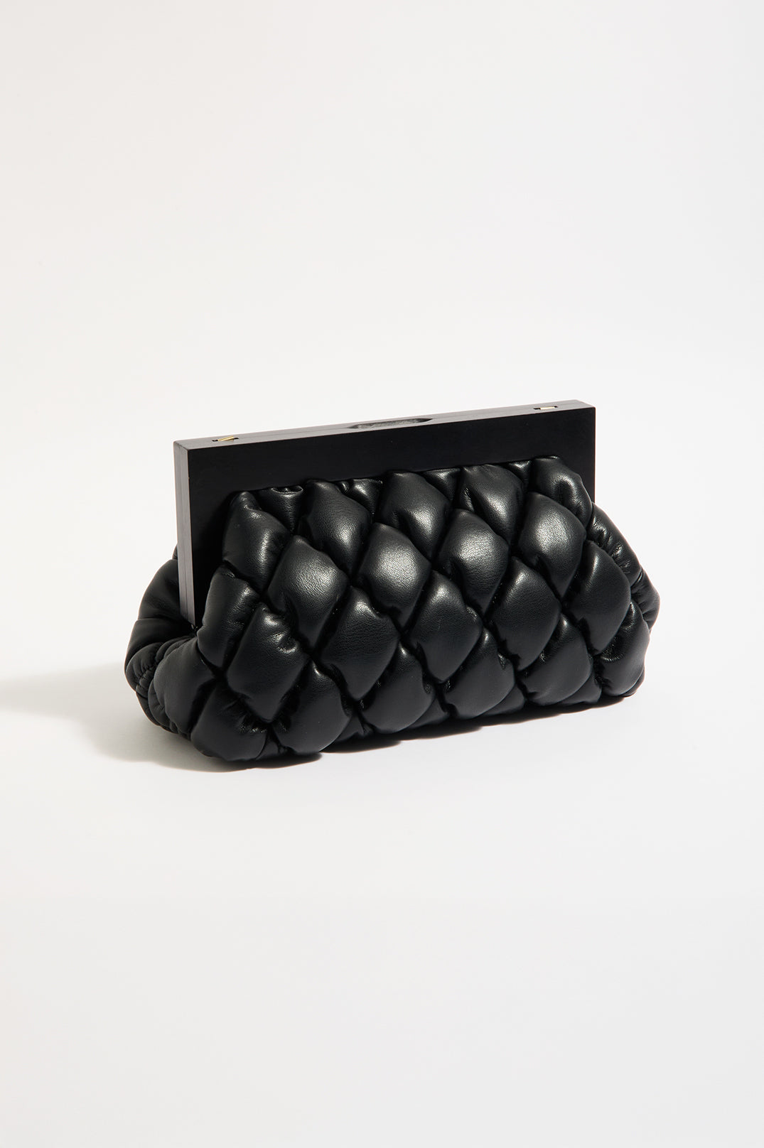 Selma Clutch Handbag - Black
