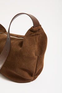 Thumbnail for Saint Suede Bag - Chocolate