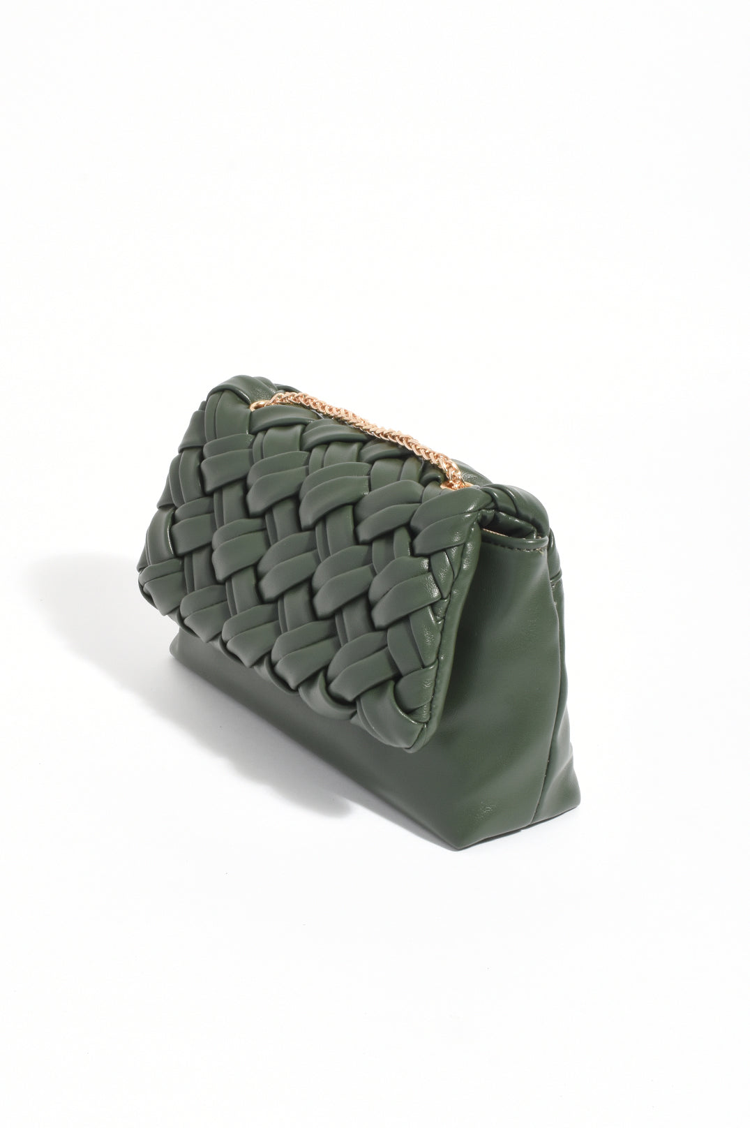 Anya Weave Bag - Khaki