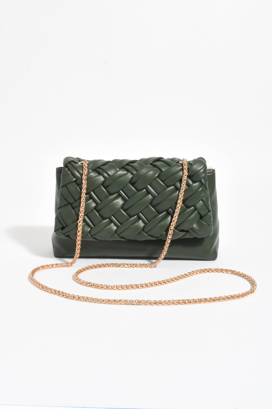 Anya Weave Bag - Khaki