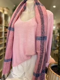 Thumbnail for Scarf - Pink Gingham