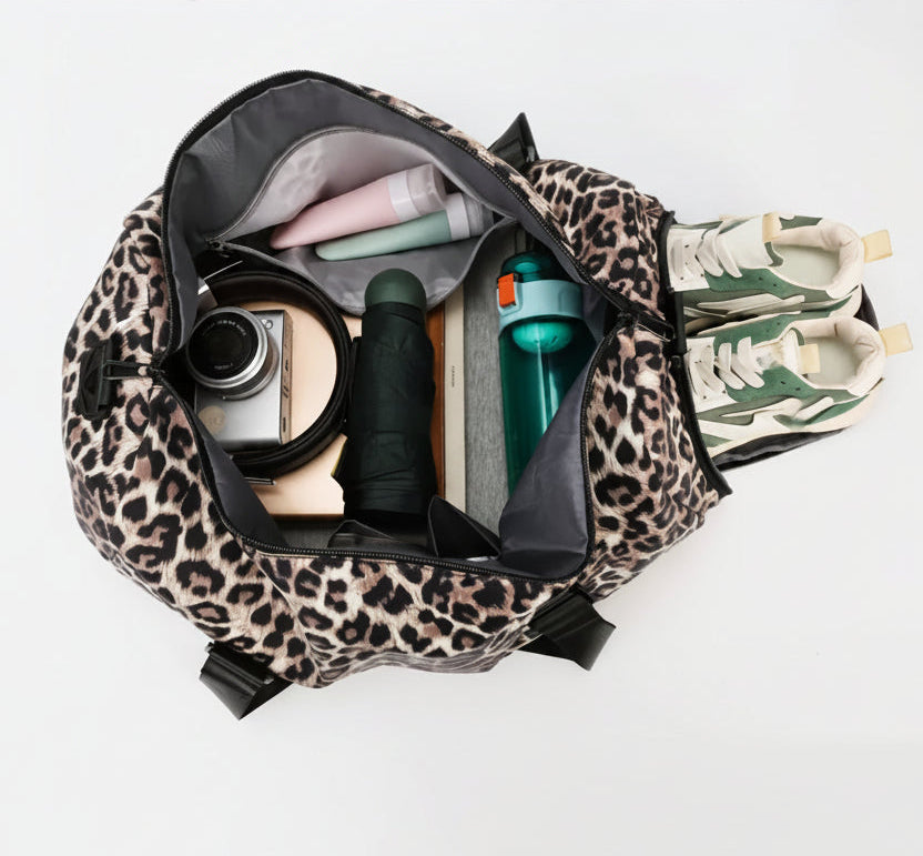 Getaway Duffle Bag - Leopard