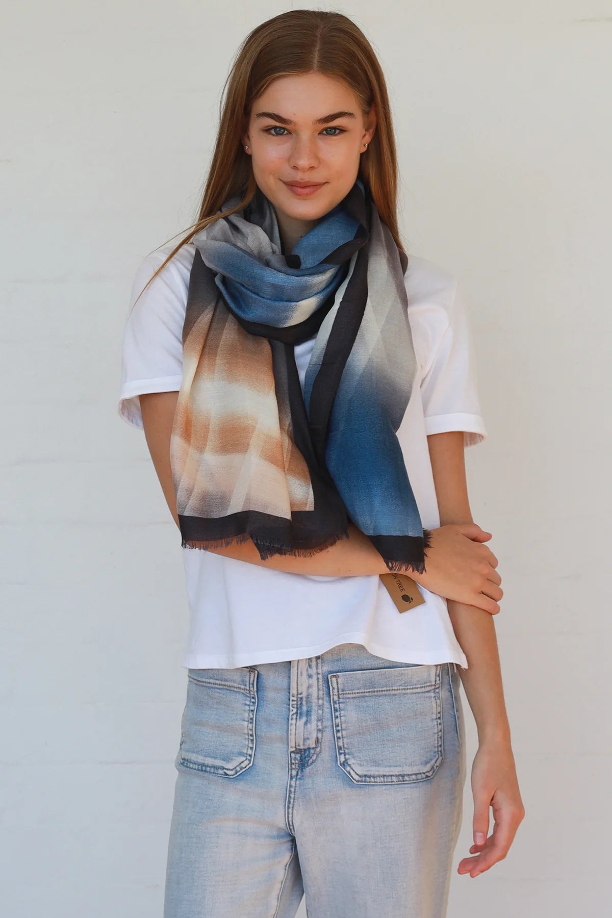 Scarf - Blue Wave