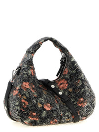 Thumbnail for Ganni Mini Hobo Flowers Handbag
