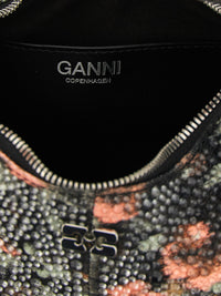 Thumbnail for Ganni Mini Hobo Flowers Handbag