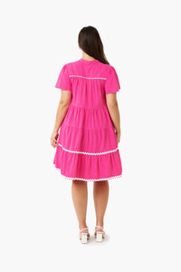 Thumbnail for Kaitlin Mini Dress - Pink