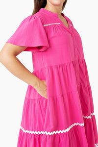 Thumbnail for Kaitlin Mini Dress - Pink