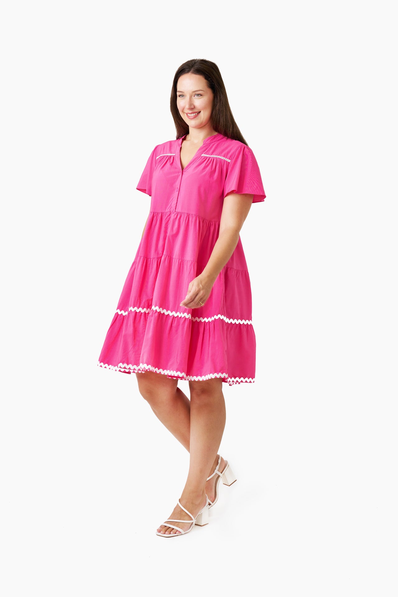 Kaitlin Mini Dress - Pink