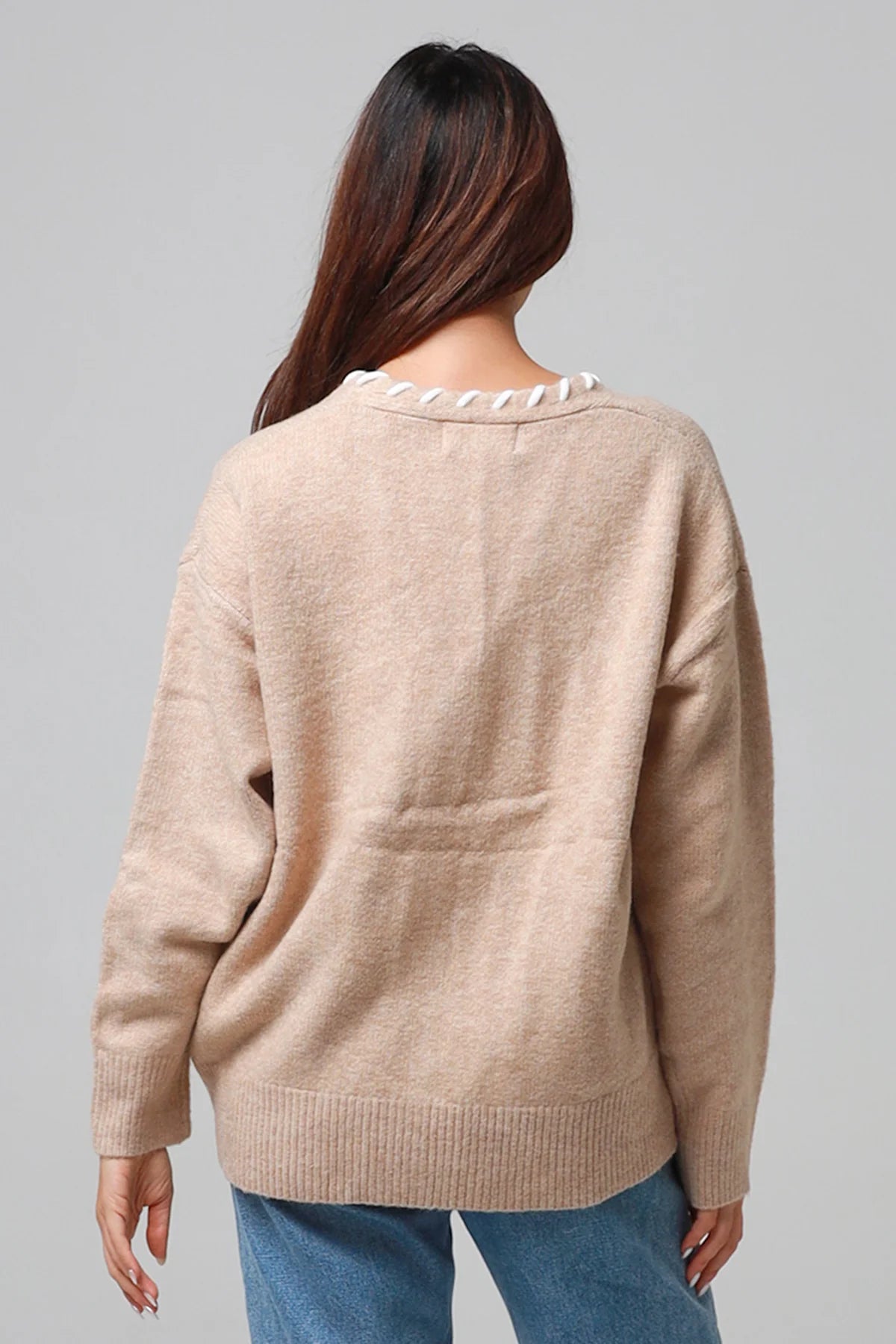 Chapel Cardigan - Bone