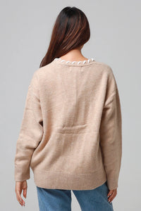 Thumbnail for Chapel Cardigan - Bone