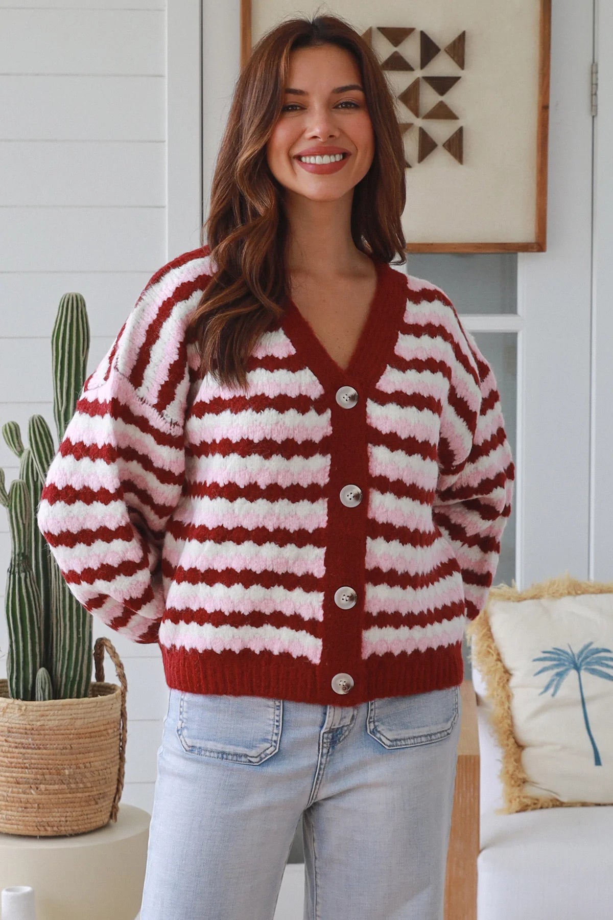 Betsy Cardigan - Berry