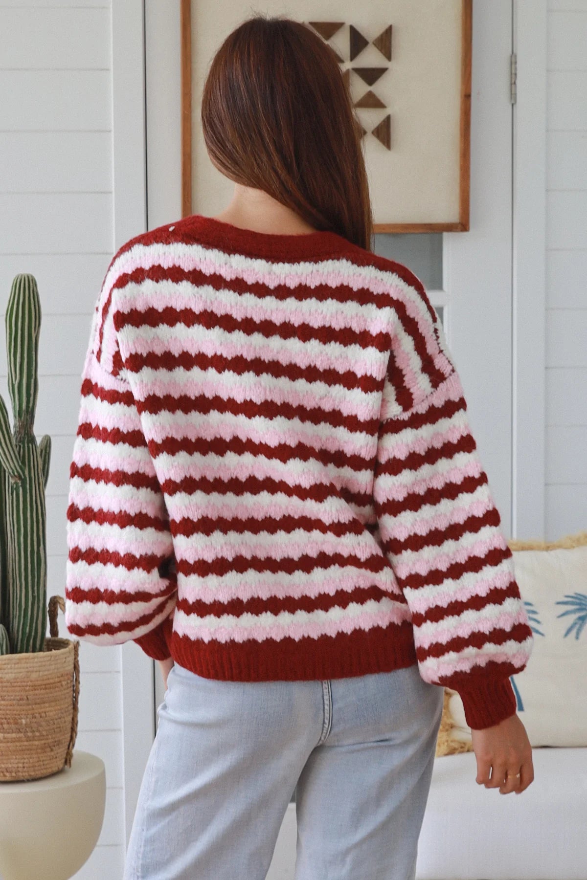 Betsy Cardigan - Berry