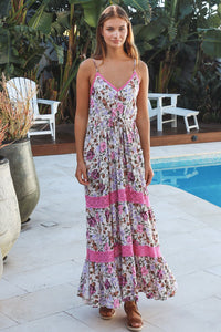 Thumbnail for Luna Slip Dress - Rose