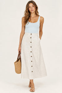 Thumbnail for Lena Skirt - Oatmeal