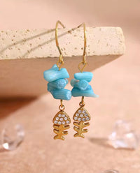 Thumbnail for Coral Fish Earrings