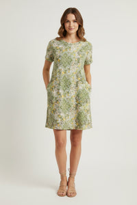 Thumbnail for Shirley Dress -Retro Print