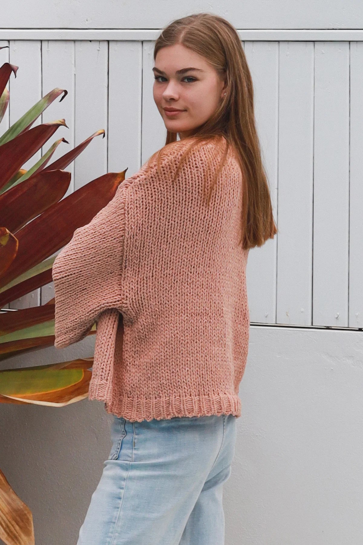 Petal Knit - Peach