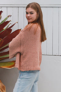 Thumbnail for Petal Knit - Peach