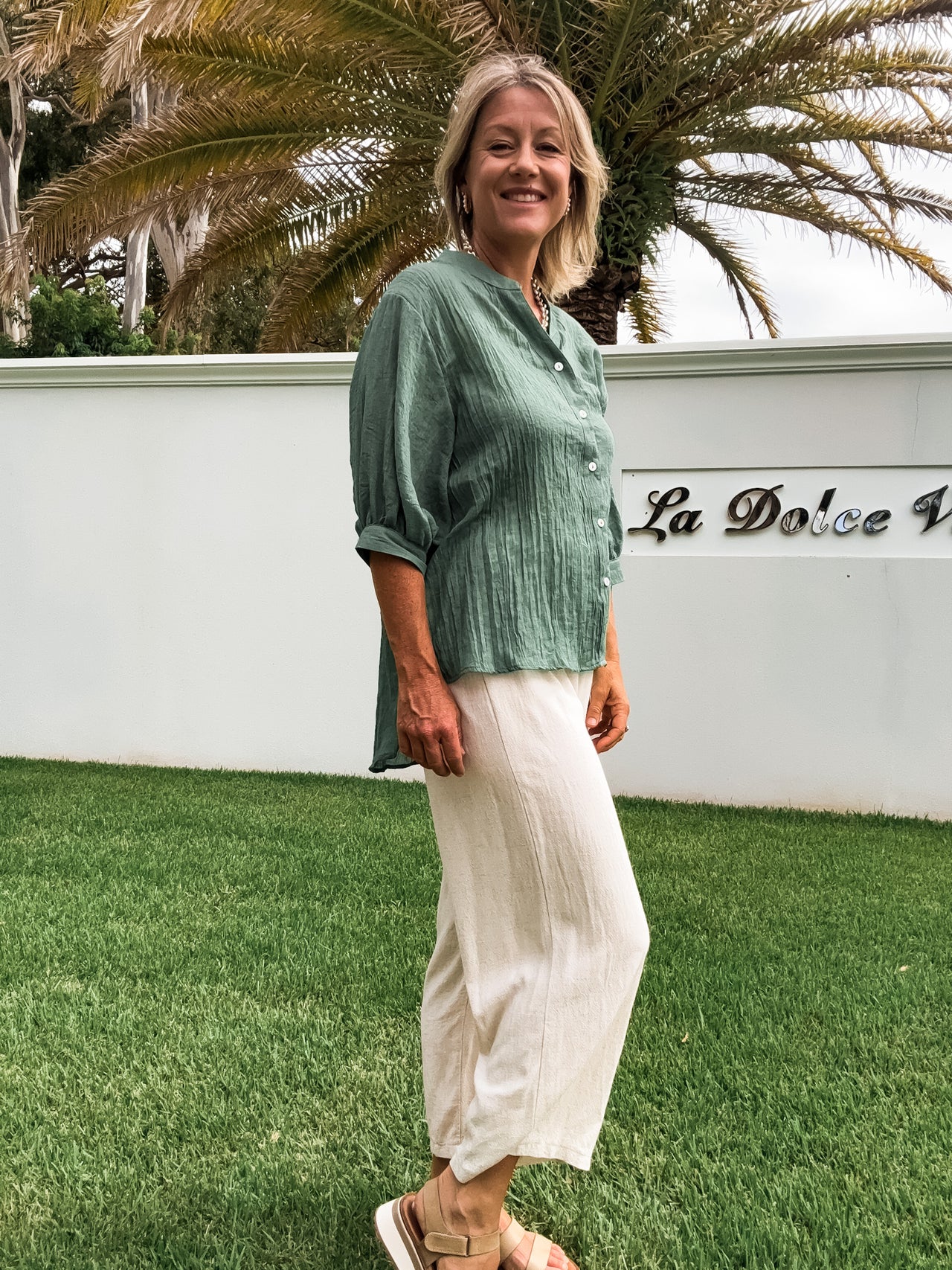 Harriette Top - Emerald