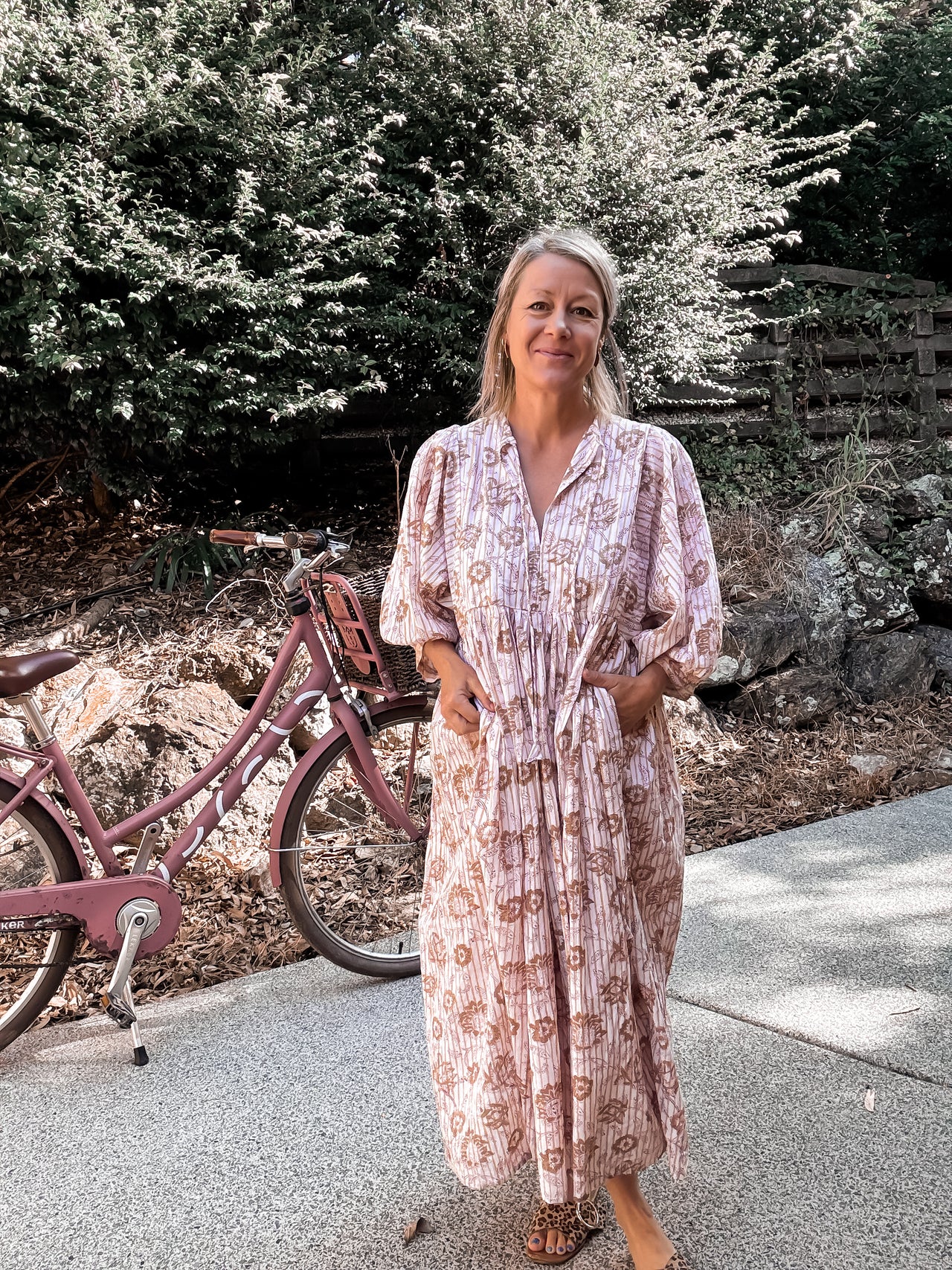 Vayda Maxi Dress - Natural