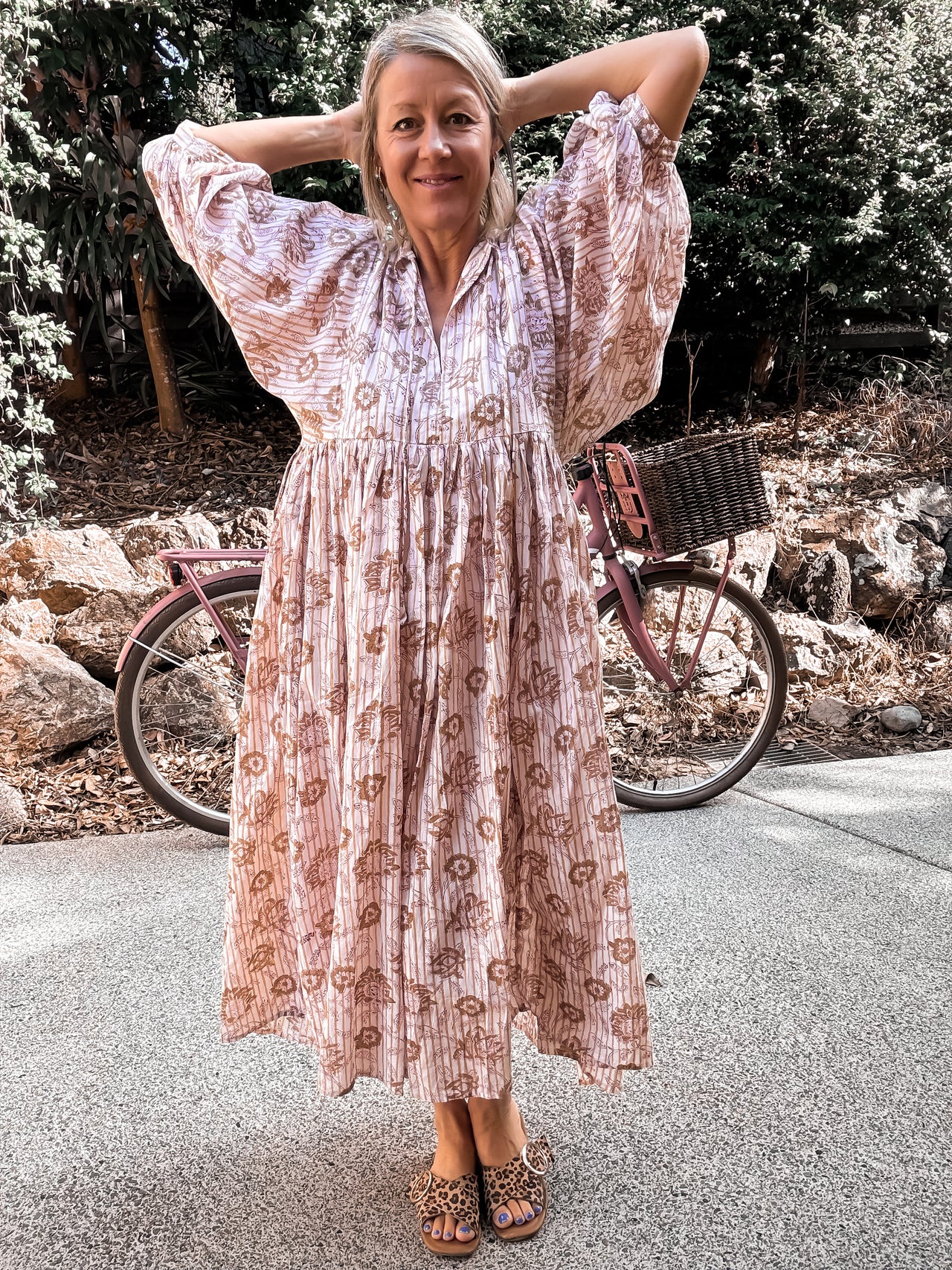 Vayda Maxi Dress - Natural