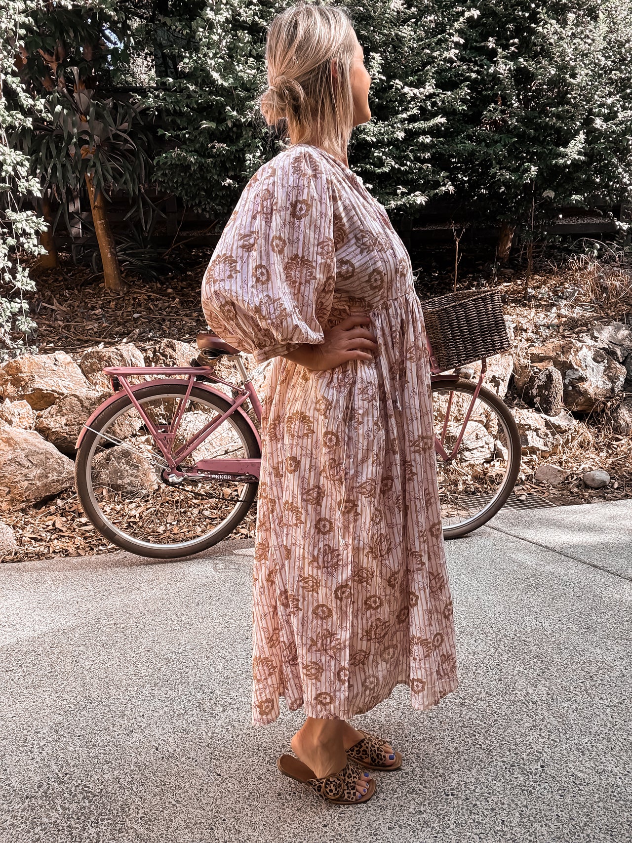 Vayda Maxi Dress - Natural
