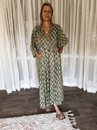 Thumbnail for Vayda Maxi Dress - Apple