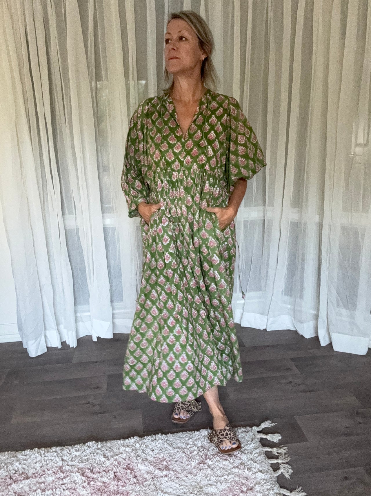 Vayda Maxi Dress - Apple