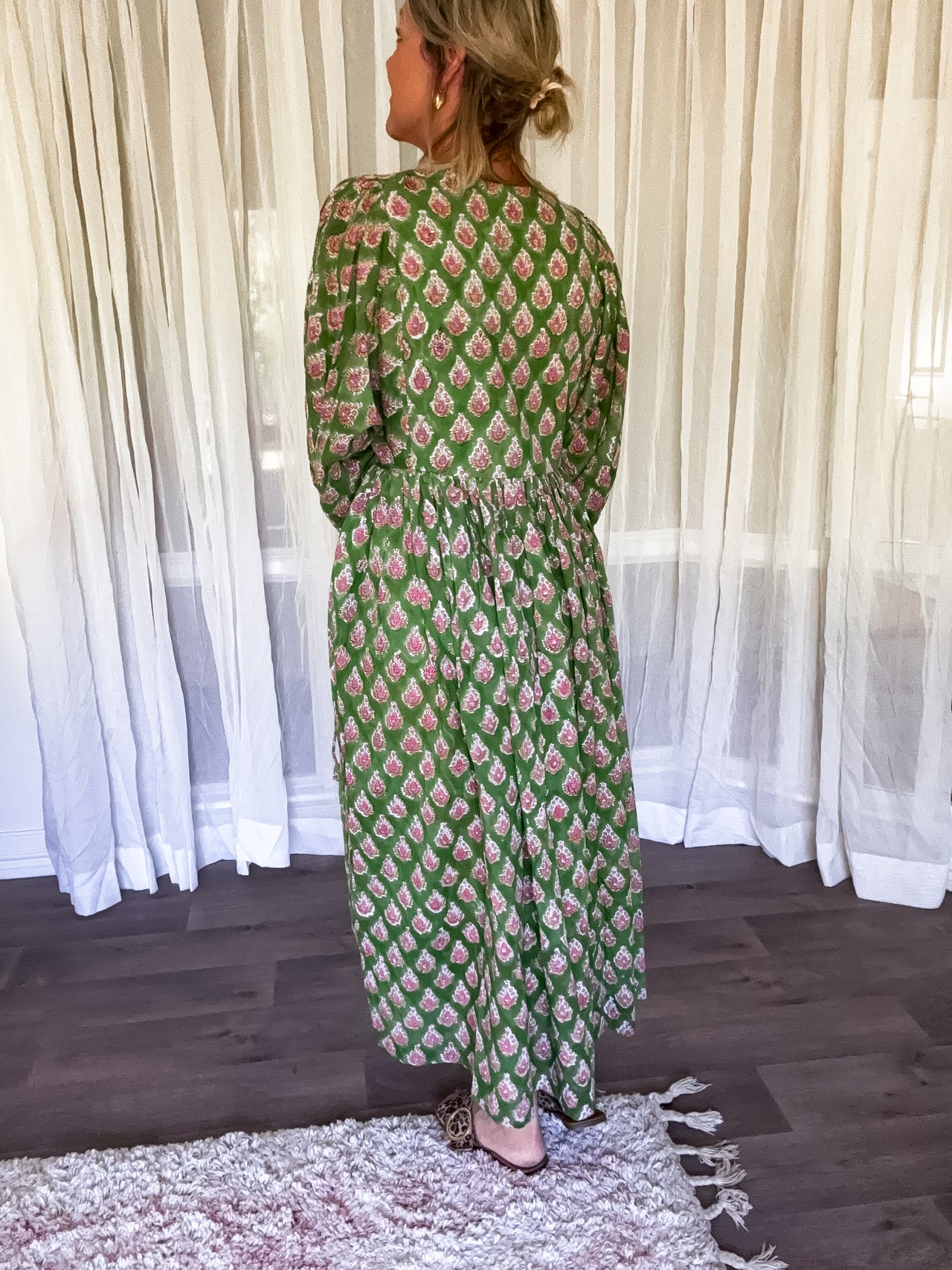 Vayda Maxi Dress - Apple