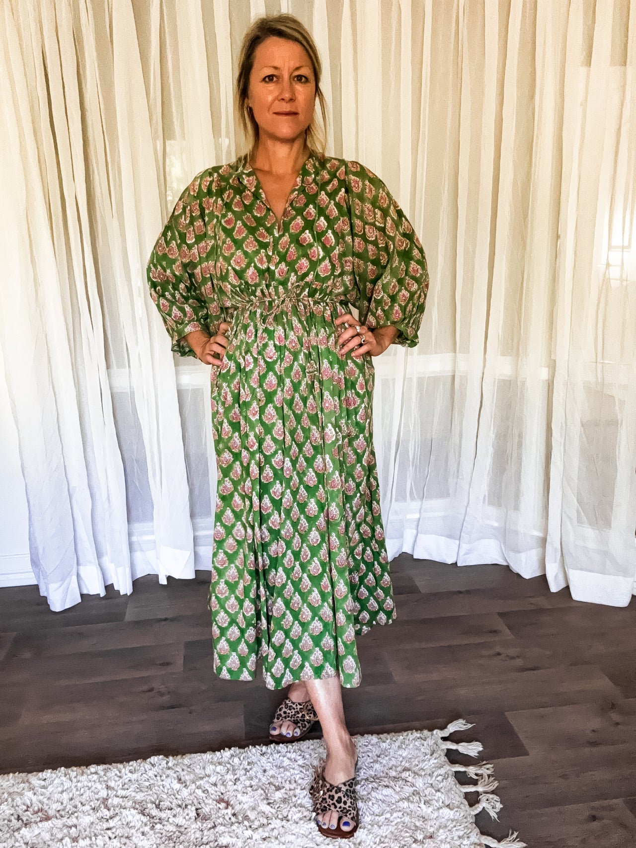 Vayda Maxi Dress - Apple