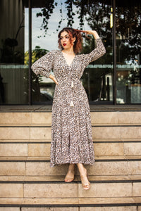 Thumbnail for Selma Maxi Dress - Leopard