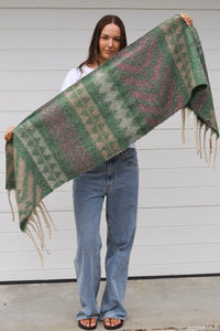 Thumbnail for Scarf - Green Geo