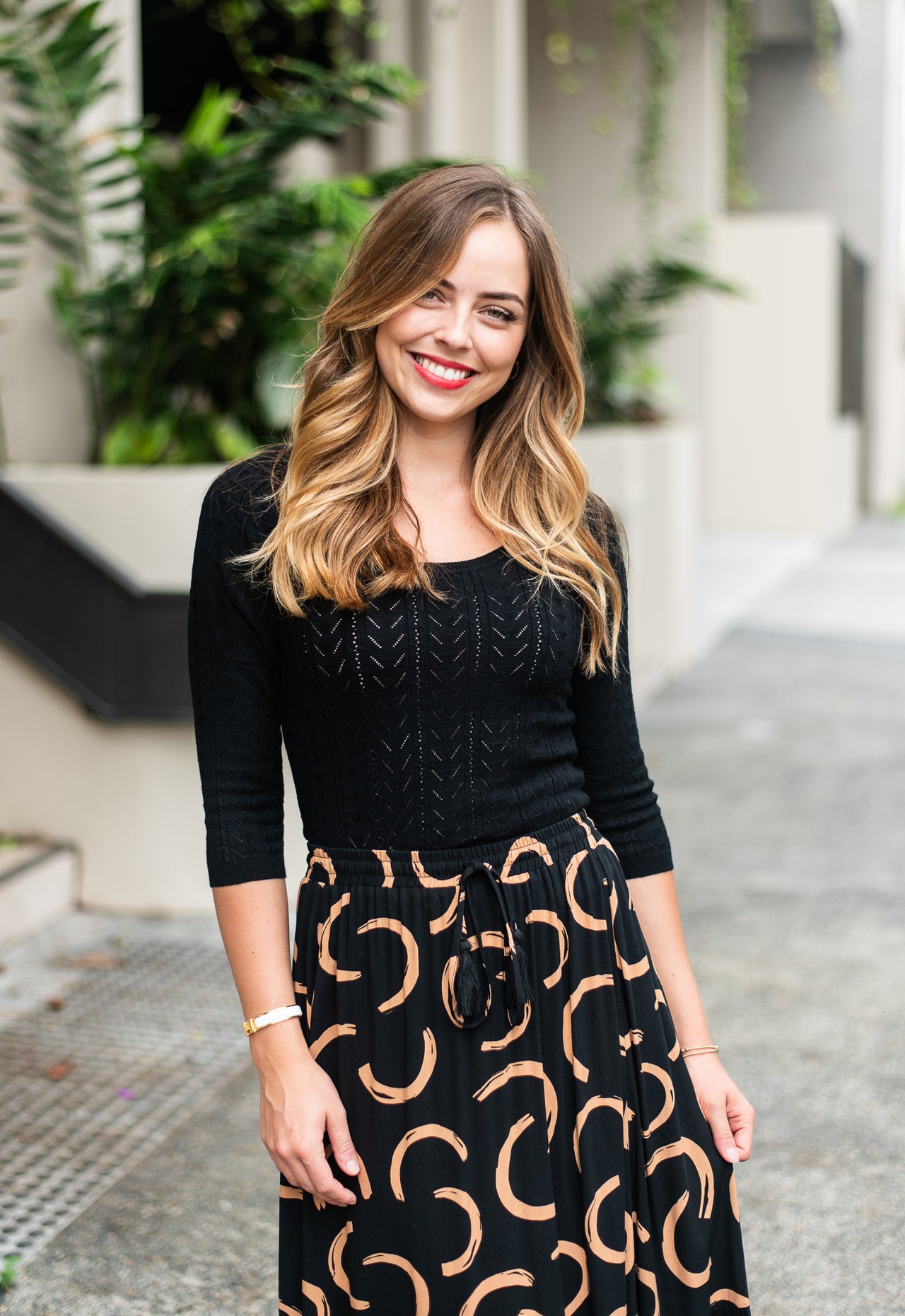 Jenny Knit Top - Black