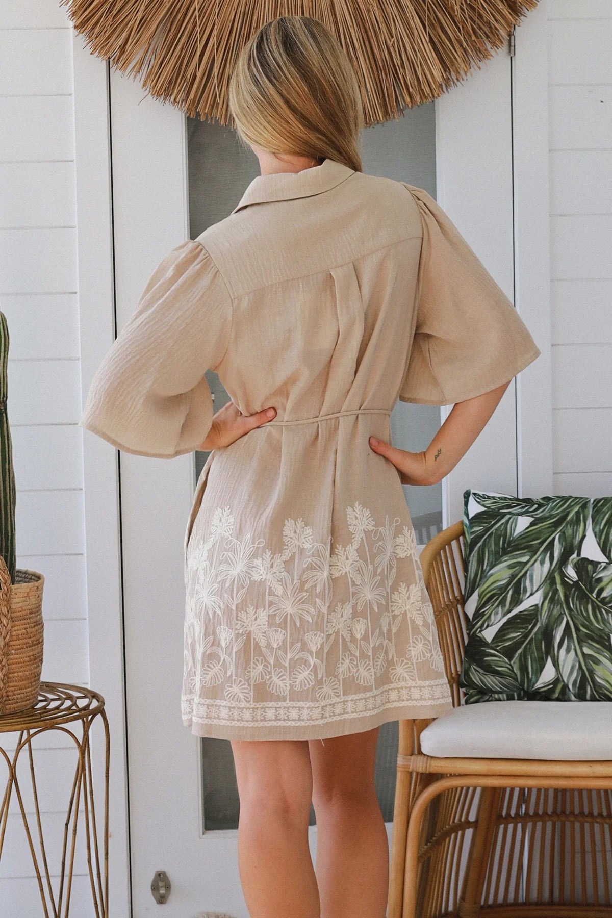 Santina Dress - Sand