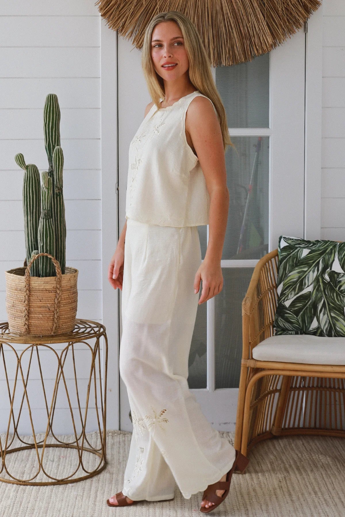 Bonnabelle Top  - Off White