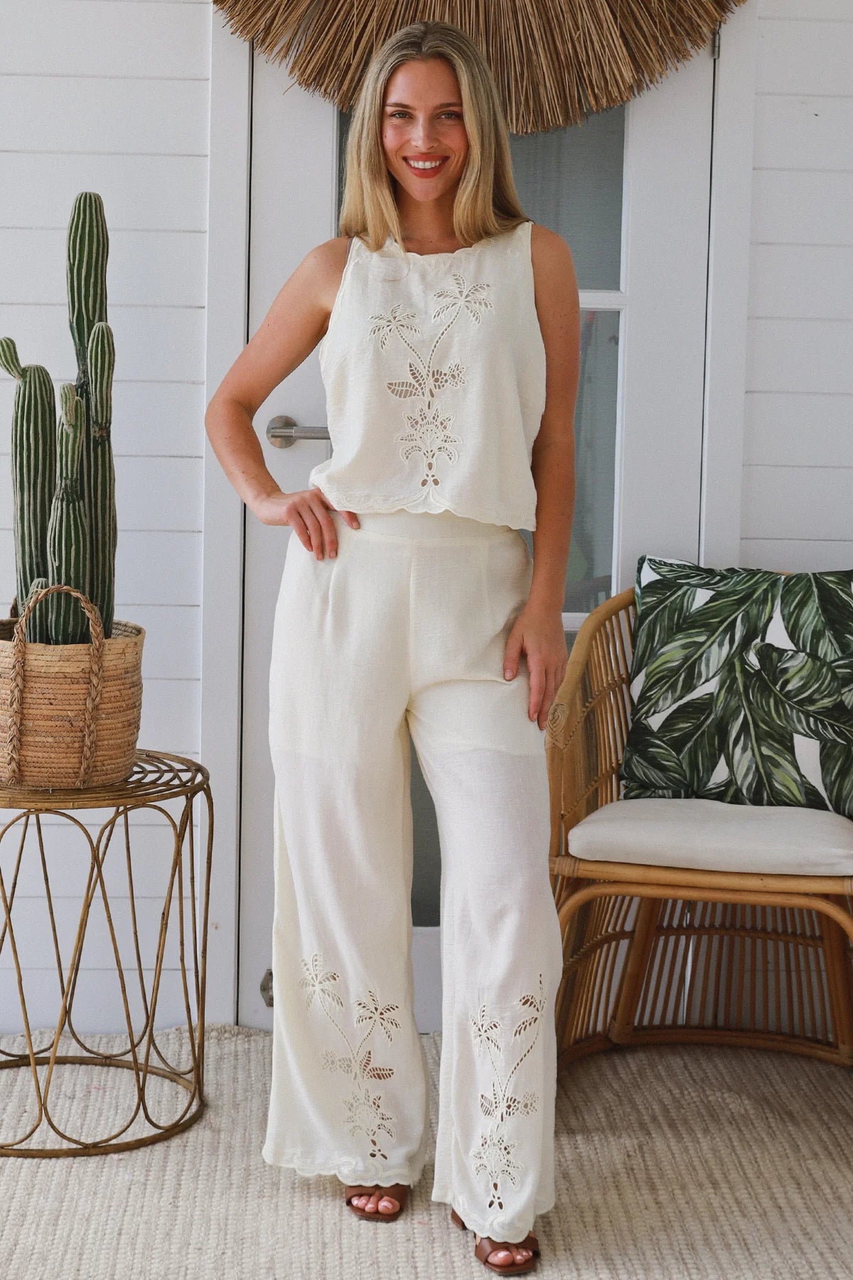 Bonnabelle Top  - Off White