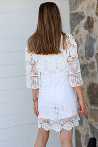 Thumbnail for Kaylin Crochet Mini - White