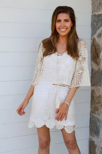 Thumbnail for Kaylin Crochet Mini - Natural