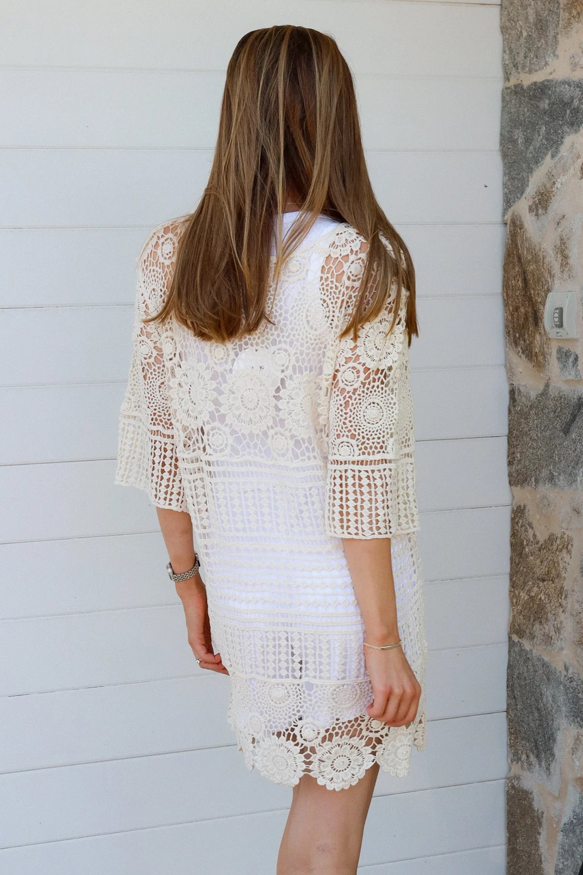 Kaylin Crochet Mini - Natural