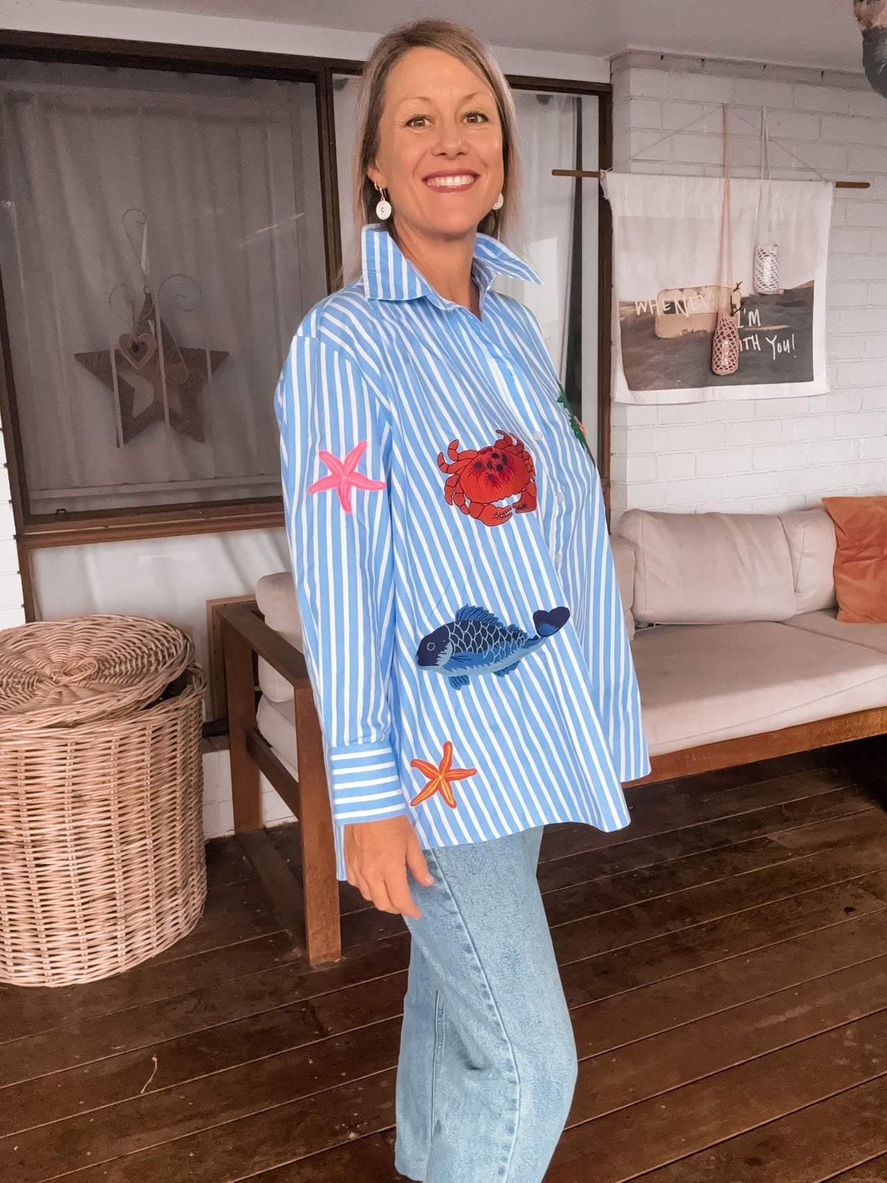 Lola Shirt - Blue