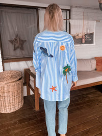 Thumbnail for Lola Shirt - Blue