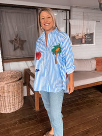 Thumbnail for Lola Shirt - Blue