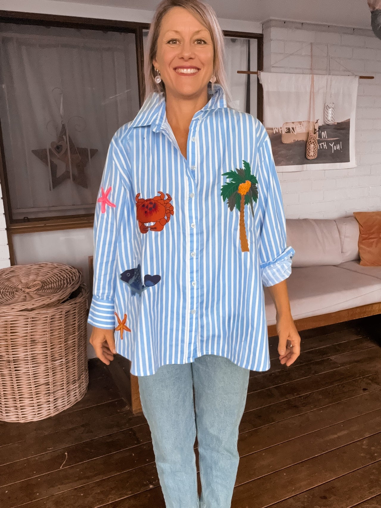 Lola Shirt - Blue