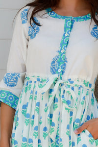Thumbnail for Jooper Dress - Blue