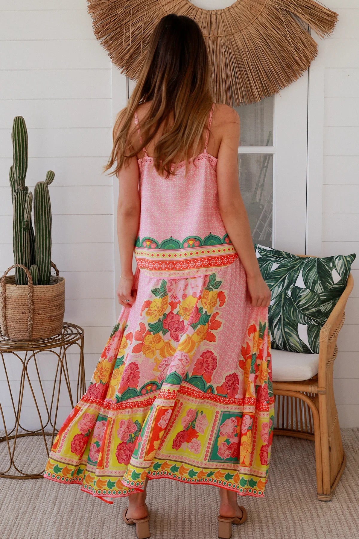 Sun Daz Singlet - Print